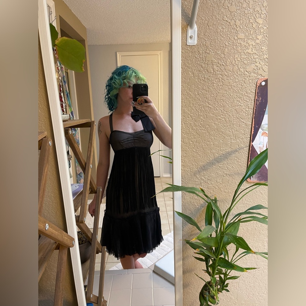 Dolce & Gabbana Black Midi Dress